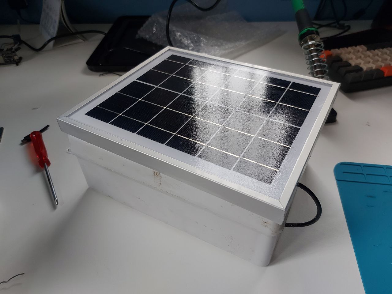 Full box + solar panel